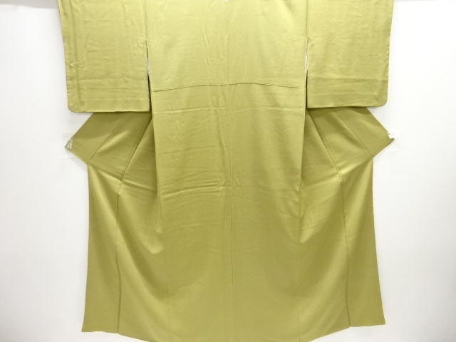 一ツ紋色無地着物